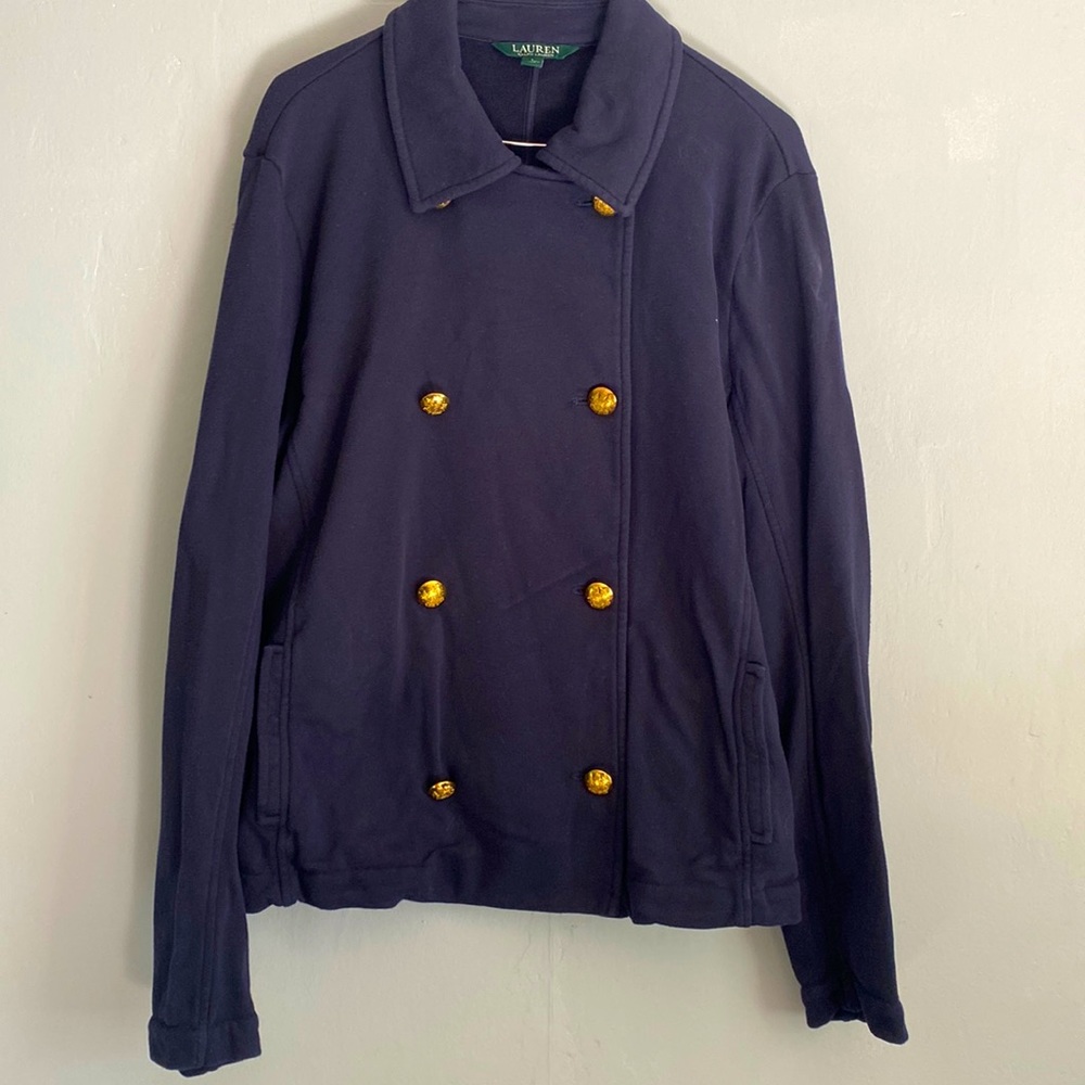 Lauren Ralph Lauren Navy Pea Coat